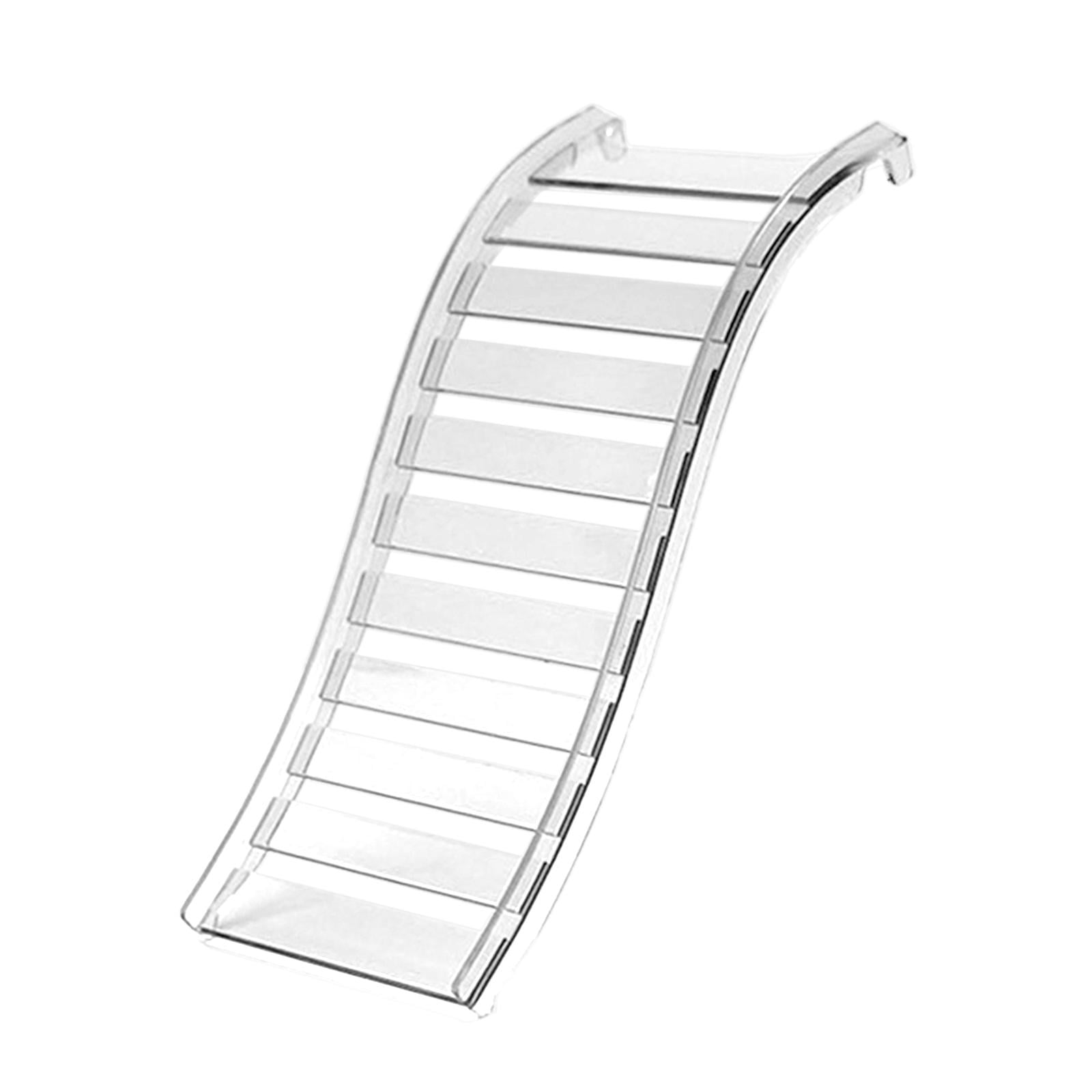 Accesorio De Caseta De Escalera Para Hámster, Decoración De Jaula Para Animales Pequeños, Suministros Para Ratones, Transparente