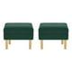 thumbnail image 1 of Set Pouf Sky 1c Felpa 05 Verde Botella, 1 of 4