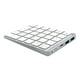 thumbnail image 3 of Teclado Numérico Recargable Con Hub USB Para Notebook De Escritorio Plata, 3 of 5