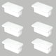 thumbnail image 2 of Regaton Plástico Rectangular Blanco 20x40 mm - 100 unidades, 2 of 4