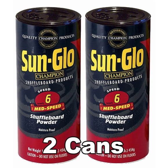 Cera en polvo para tejo Sun-Glo #6, 473 ml (paquete de 2)