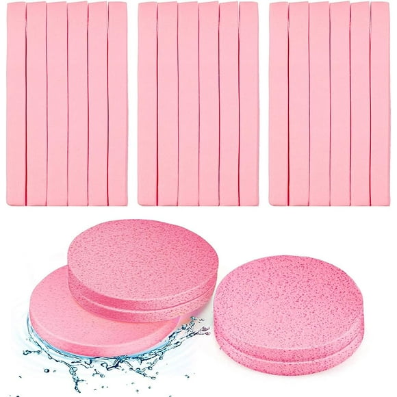 12 Pcs De Esponja Comprimida  Facial, Limpieza Facial.