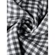 thumbnail image 5 of INSPIRE CHIC Conjunto de Cuadros Vichy de 2 Piezas para Mujer, Chaleco sin Mangas con Cuello en V y Shorts, Atuendo de Verano Negro M, 5 of 6