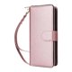 thumbnail image 2 of Funda Cartera con Cremallera y Correa para Samsung Galaxy S26 5G Soporte y Tarjetero Oro rosa, 2 of 6