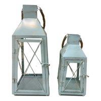 Genérico - Portavelas Retro Metal Decoración Candelabro 2 Piezas Jhn