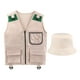 thumbnail image 2 of Kits De Exploradores Para Niños, Chaleco Tipo Cargo Y Sombrero Para Regalo De Cumpleaños De Halloween, Niños Y Adolescentes, 2 of 2