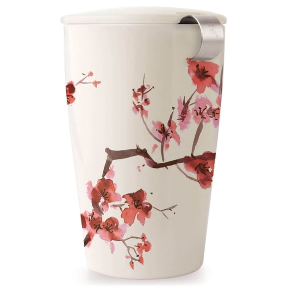 Taza Kati Tea Forte 350ml con Infusor de Cerámica de Doble Pared