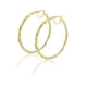 thumbnail image 2 of Aros Argolla Brilliance Plata 925 Oro 14K Torzados, 2 of 3
