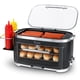 thumbnail image 1 of Asador giratorio para hot dogs y tostador de pan Kusini para 8 hot dogs, 1 of 7