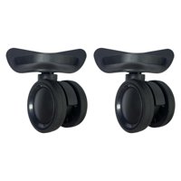 Bothyi - 2 Ruedas De Repuesto Para Equipaje, Ruedas Giratorias Silenciosas, Resistentes, Color Negro