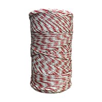 Magideal - Cerca Eléctrica Polywire De 656 Pies, Lo Suficientemente Segura Para Animales Grandes, Fácil Instalación, Cerca Eléctrica De Cuerda, Cerca Eléctrica