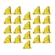 thumbnail image 4 of 20x Espaciadores Para Pisos Herramienta Para Pisos De Madera Laminada Para Baldosas Pisos Flotantes Amarillo, 4 of 5