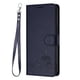 thumbnail image 2 of Funda tipo cartera FOXDOCK para Samsung Galaxy A21 con soporte, ranuras, RFID, diseño de gato, 2 of 5