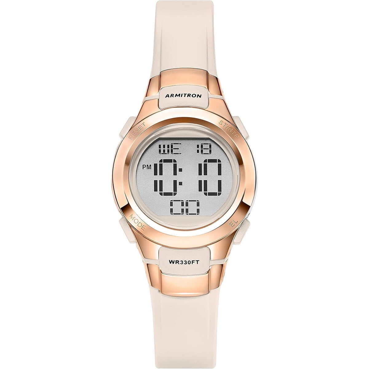 Armitron Sport - Reloj Digital Deportivo Armitron 27mm Correa Resina Rosa