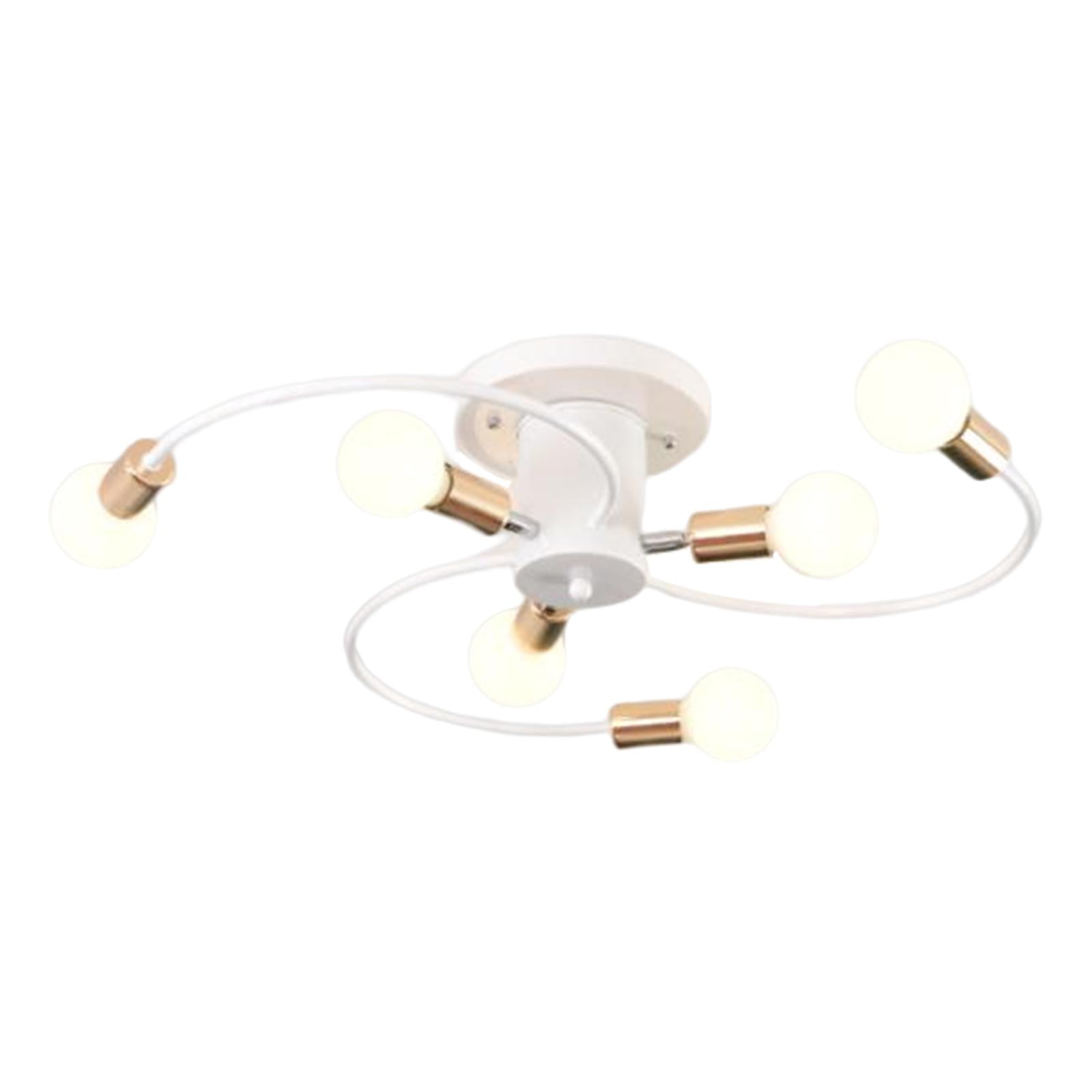 Magideal - Lámpara De Tejado Moderna, Accesorio De Iluminación, Candeliere De Pared, Comedor, Luz Colgante Led Para Garaje, Armario, Cocina, Pasillo, Escalera Oro Blanco