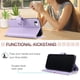 thumbnail image 5 of Funda Acolchada con Anilla y Correa para Google Pixel 8A Slots para Tarjetas Morado, 5 of 5