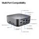 thumbnail image 2 of Estación de acoplamiento HP 180W G6 Thunderbolt 4 Ultra Dock 9X481UT#ABA, 2 of 6