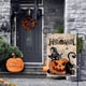 thumbnail image 4 of Bandera de jardín de Halloween de Teacenity de 30 x 45 cm, diseño de calabazas y gatos de bienvenida, de doble cara, calabazas de arpillera para jardín, decoración de temporada para exteriores., 4 of 7