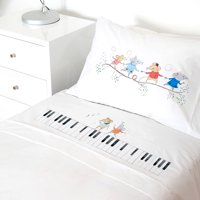 Tuyo Print - Juego De Sábanas Transición Músicos