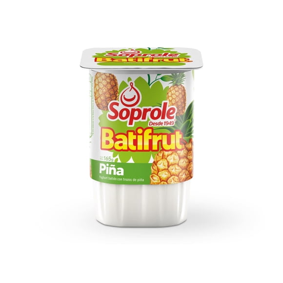 Yoghurt Batido Batifrut Trozos Piña, 165 g