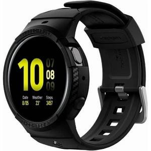 Spigen - Rugged Armor Pro Diseñado Para Galaxy Watch Active 2 Band Con Protector De Caja C