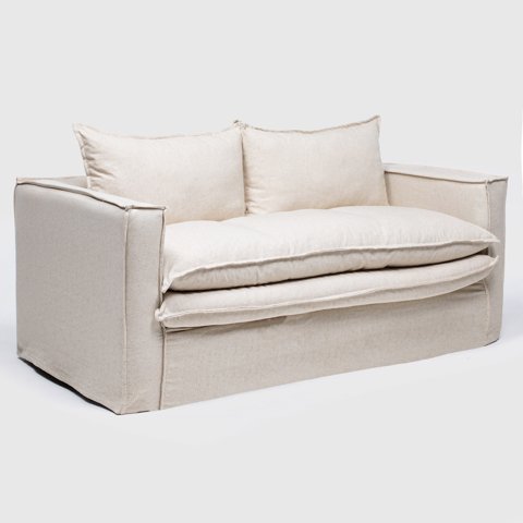 Construcsofá - Sofa Lumen 190 Lino Americano Crudo