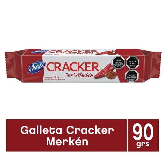 Galletas Saladas Merkén Bolsa, 90 g