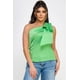 thumbnail image 1 of Saronite Top Ajustado con Detalle de Lazo y un Hombro, Talla S (Mujer), 1 of 1