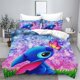 thumbnail image 1 of kids,Stitch Bedding Set,Cute Duvet Cover Pillowcases Stitch/Angel Gifts for boys and girls Bed Sheets, 1 of 5