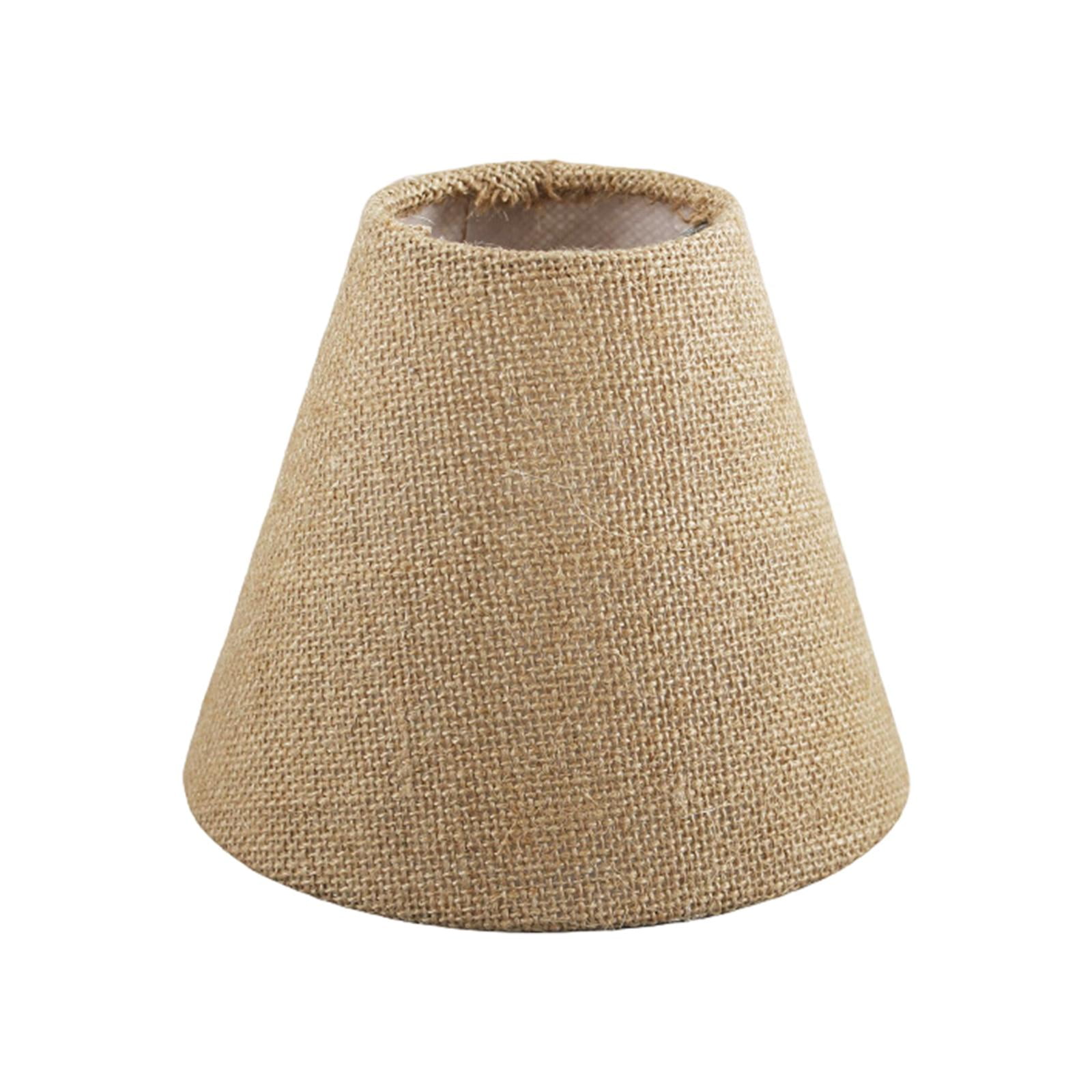 Ioensy - Pantalla De Lámpara De Pie Decorativa, Cubierta De Lámpara De Araña Para Sala De Estar, Barra Marrón