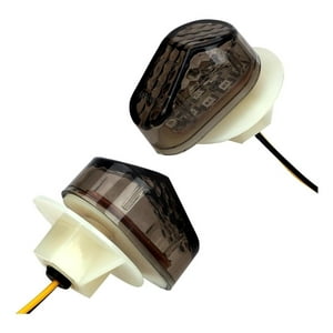 Genérico - Intermitentes Led Para Motos Tipo Tortuga (2 Pares)