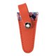 thumbnail image 3 of Estuche Para Tijeras De Manualidades, De Cuero Sintético, Para Coser Y Bordar, Color Naranja, 3 of 5