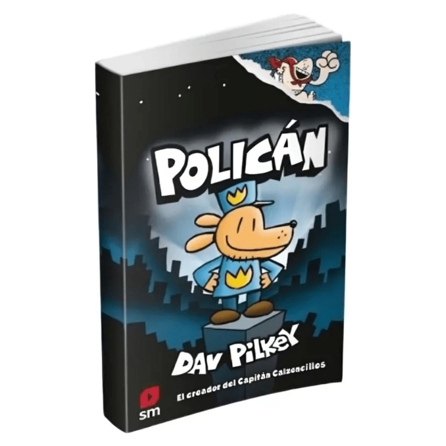 Sm - Policán Libro Infantil Formato Comic Azul