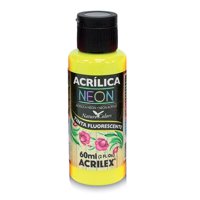 Acrilex - Pintura Acrílica Neon 60 Ml Verde