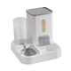thumbnail image 3 of Alimentador de alimentos y dispensador de agua, dispensador automático de comida para gatos de interior, comedero para cachorros y plato para mascotas Gris, 3 of 5