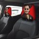 thumbnail image 2 of Bad Bunny Funda Protectora Universal para Reposacabezas de Coche, Funda Elástica para Reposacabezas de Asiento de Auto, Funda de Tela Antipolvo, Accesorios de Interior 2 Piezas, 2 of 6