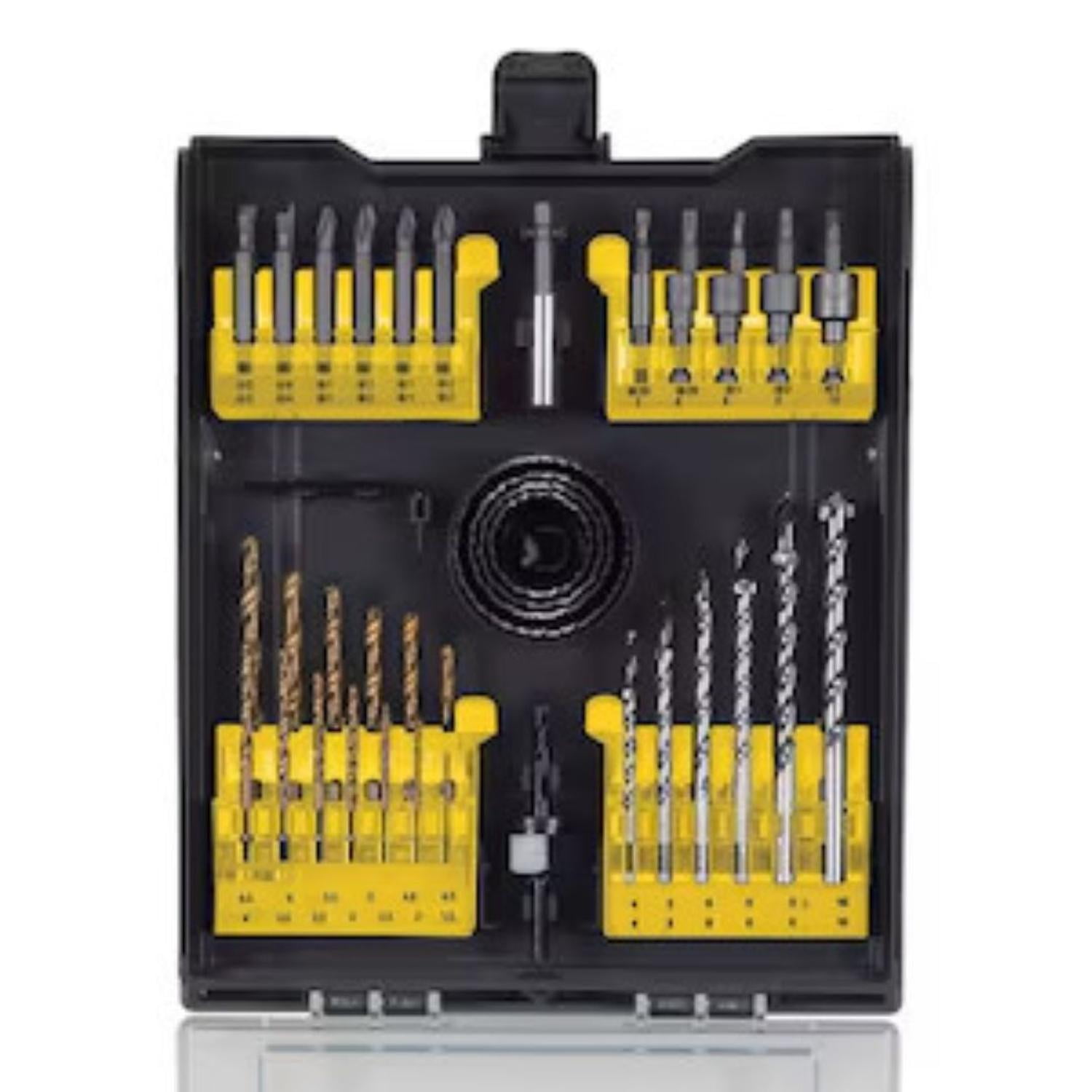 Set 54 Piezas Para Atornillar Y Perforar Stanley Sta4107-lac Amarillo