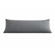 thumbnail image 1 of Funda de almohada EVOLIVE 54x21 cm Algodón Gris con Cremallera, 1 of 8