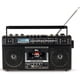 thumbnail image 1 of Boombox QFX J220BT Bluetooth Cassette MP3 USB SD 4 Bandas, 1 of 3