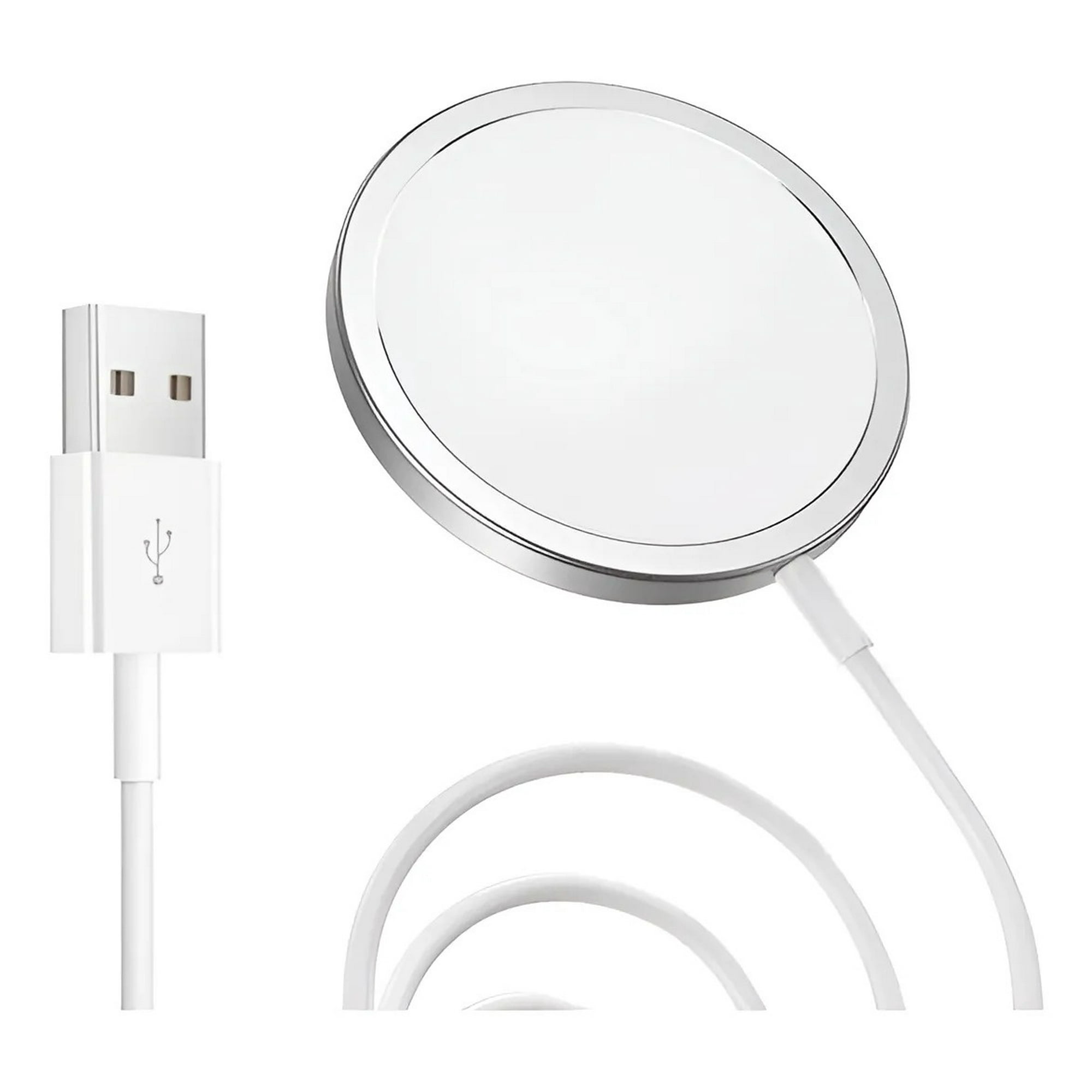 Genérica - Cargador Para Magsafe Magnético Carga Rápida Inalámbrico Usb C Cargador Magnético 15w Compatible Con Iphone Compatible Con Samsung