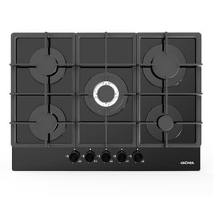 Groner - Encimera A Gas Vitro 5Ql