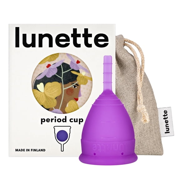 Copa Menstrual Violeta Tamaño 1 Para Flujo Ligero A Moderado