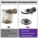 thumbnail image 5 of Cubo de basura de repuesto para Dyson V6 DC58 DC59 DC62 DC74, 5 of 9