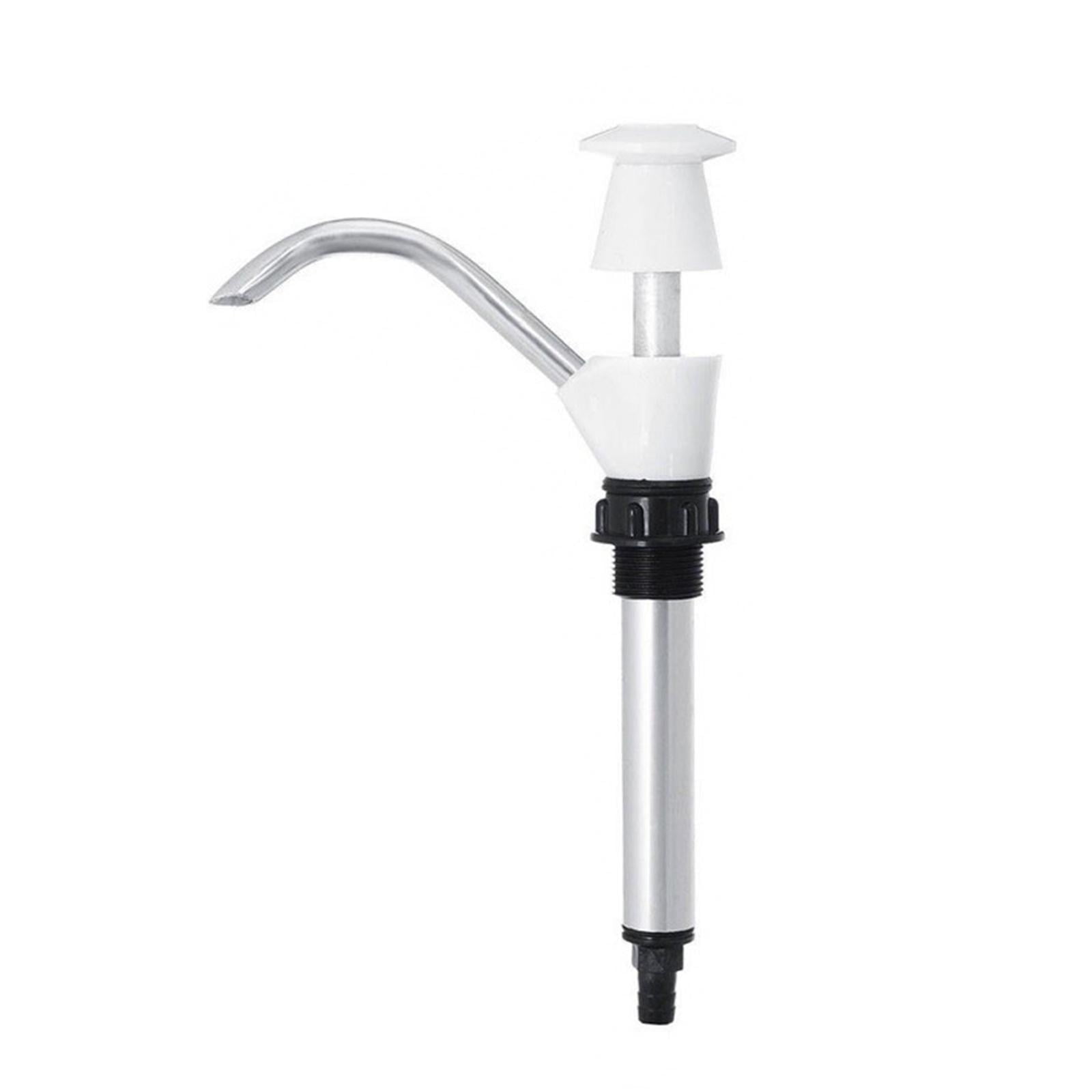 Magideal - Fregadero De Aleación De Aluminio, Bomba Manual De Agua, Herramienta De Bombeo, Grifo, Bomba De Botella, Grifo Para Camper, Remolque, , Vehícu , Blanco