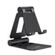 thumbnail image 1 of Dual Folding Cell Phone Stand, Fully Adjustable Foldable Desktop Phone Holder Cradle Dock Compatible With Phone 14 13 12 11 Pro Xs Xs Max Xr X 8, Nintendo Switch, All Phones, 1 of 2