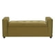 thumbnail image 1 of Banqueta Baul Lawin 2c Felpa 30 Verde Musgo, 1 of 5