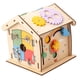 thumbnail image 3 of Montessori Busy Board Casa De Madera Juguete Educación Temprana Para Regalo De Vacaciones Niños, 3 of 5