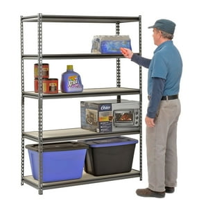Prochef - Estante Acero Ranurado 120X60X180 Cm 5 Band. 1375 Kg