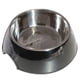 thumbnail image 1 of Plato Melamina Sólido Redondo Negro Talla L Perro, 1 of 1