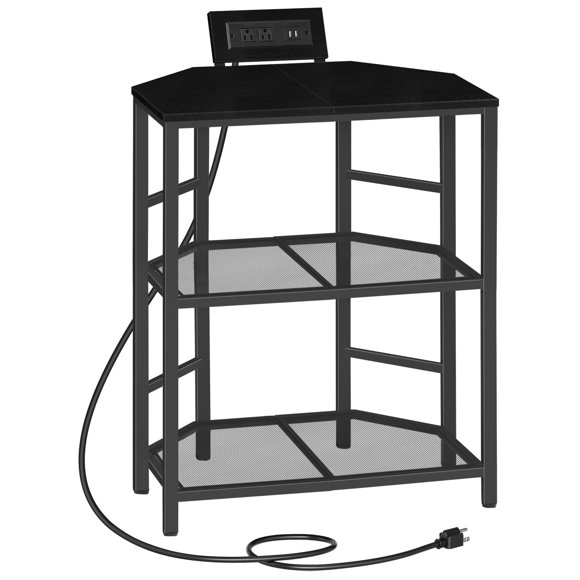 Soporte para Impresora MAHANCRIS 59 cm, 3 Niveles con Estación de Carga